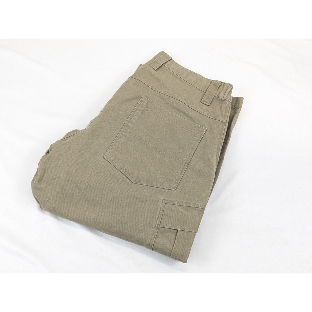 Vertx Cargo Pants Canvas Tan Mens 33x34 Utility Military Cotton Lycra Outdoor